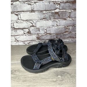 Teva Hurricane XLT Black Blue Hiking Water  Sport Sandals Women Sz 7M US/39.5EU